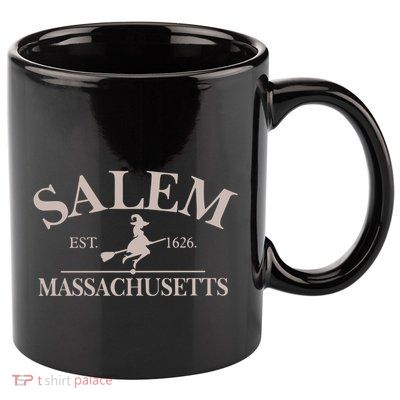 Salem Massachusetts 11oz C Handle Ceramic Mug