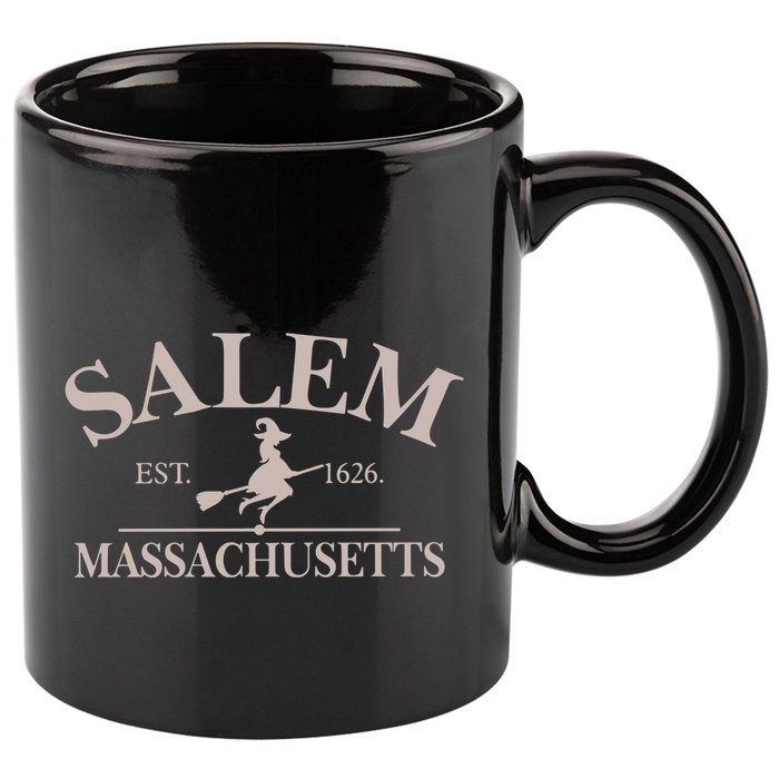 Salem Massachusetts 11oz C Handle Ceramic Mug