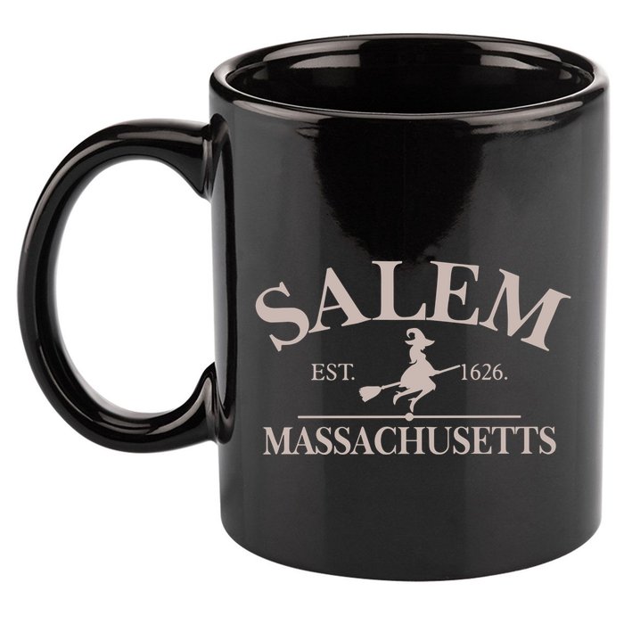Salem Massachusetts 11oz C Handle Ceramic Mug