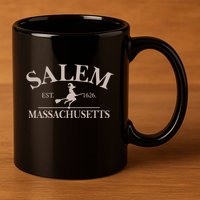 Salem Massachusetts 11oz C Handle Ceramic Mug