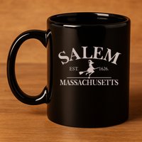 Salem Massachusetts 11oz C Handle Ceramic Mug