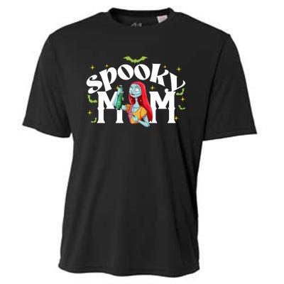 Spooky Mom Sally Nightmare Halloween Matchin Family Spooky Halloween Nightmare Cooling Performance Crew T-Shirt