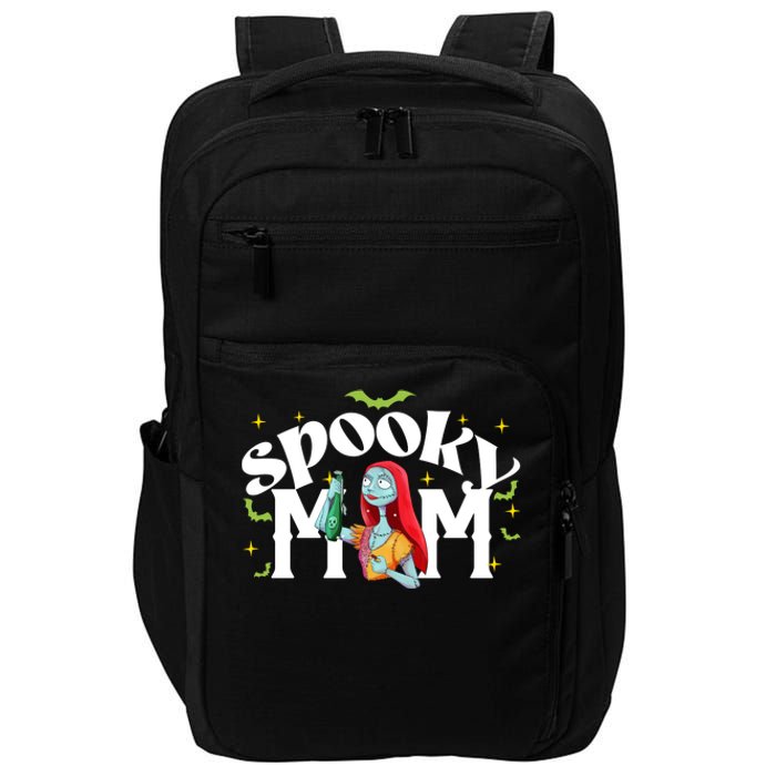 Spooky Mom Sally Nightmare Halloween Matchin Family Spooky Halloween Nightmare Impact Tech Backpack