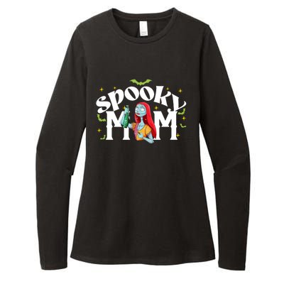 Spooky Mom Sally Nightmare Halloween Matchin Family Spooky Halloween Nightmare Womens CVC Long Sleeve Shirt