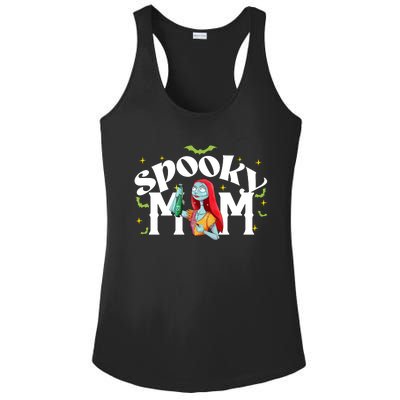 Spooky Mom Sally Nightmare Halloween Matchin Family Spooky Halloween Nightmare Ladies PosiCharge Competitor Racerback Tank