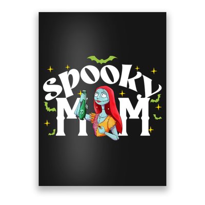 Spooky Mom Sally Nightmare Halloween Matchin Family Spooky Halloween Nightmare Poster