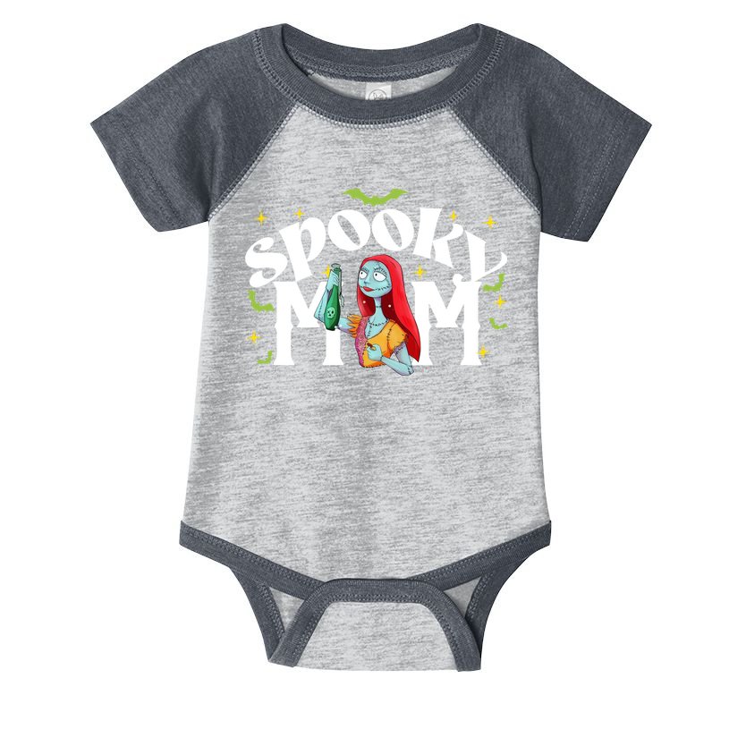 Spooky Mom Sally Nightmare Halloween Matchin Family Spooky Halloween Nightmare Infant Baby Jersey Bodysuit