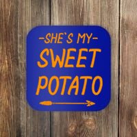 Shes My Sweet Potato Cute Gift Coaster