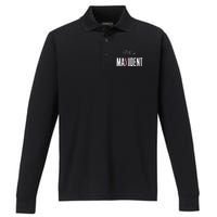 Stray Maxident Performance Long Sleeve Polo