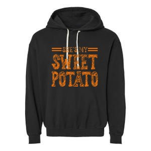 SheS My Sweet Potato I Yam I Yam CoupleS Matching Garment-Dyed Fleece Hoodie