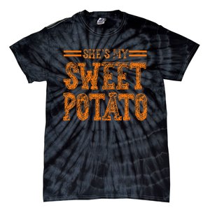 SheS My Sweet Potato I Yam I Yam CoupleS Matching Tie-Dye T-Shirt