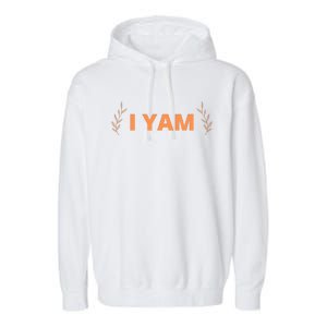 She's My Sweet Potato Yes I Yam Garment-Dyed Fleece Hoodie