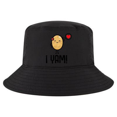 She's My Sweet Potato I Yam Shirts Thanksgiving Couples Cool Comfort Performance Bucket Hat