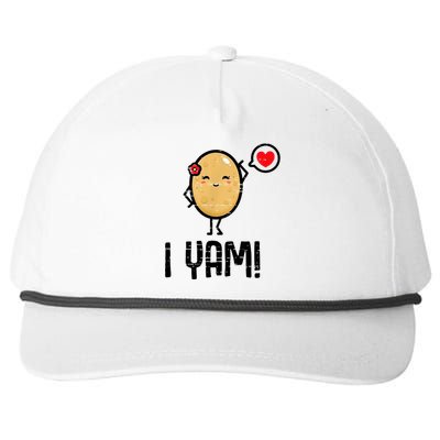 She's My Sweet Potato I Yam Shirts Thanksgiving Couples Snapback Five-Panel Rope Hat