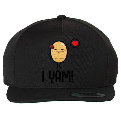 She's My Sweet Potato I Yam Shirts Thanksgiving Couples Wool Snapback Cap