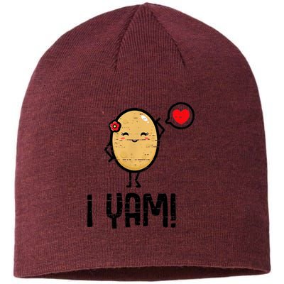 She's My Sweet Potato I Yam Shirts Thanksgiving Couples Sustainable Beanie