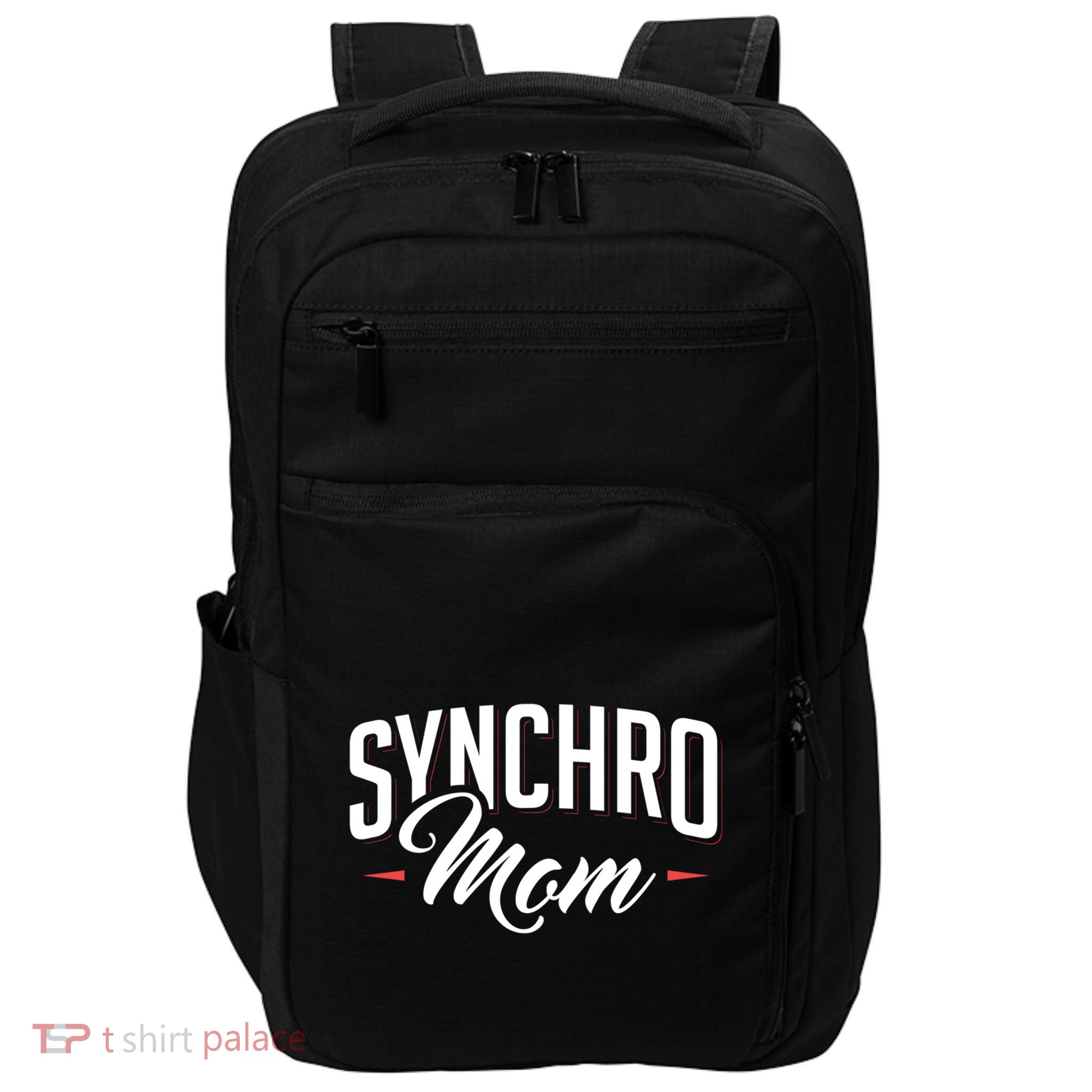 Synchro Mom Synchronized Swimming Artistic Swimmer Gift Impact Tech Backpack