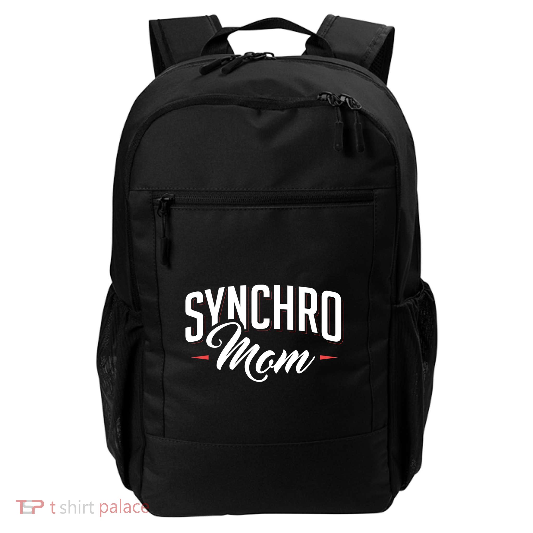 Synchro Mom Synchronized Swimming Artistic Swimmer Gift Backpack