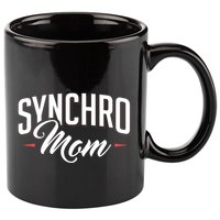 Synchro Mom Synchronized Swimming Artistic Swimmer Gift 11oz C Handle Ceramic Mug