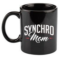 Synchro Mom Synchronized Swimming Artistic Swimmer Gift 11oz C Handle Ceramic Mug