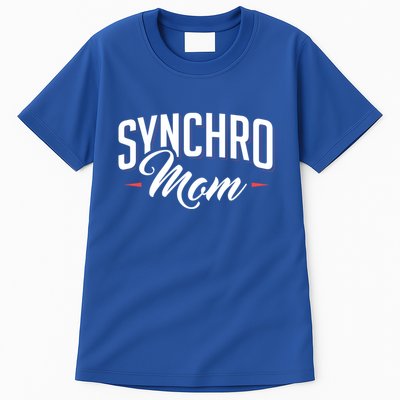 Synchro Mom Synchronized Swimming Artistic Swimmer Gift Tall T-Shirt