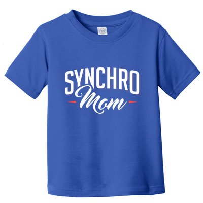 Synchro Mom Synchronized Swimming Artistic Swimmer Gift Toddler T-Shirt