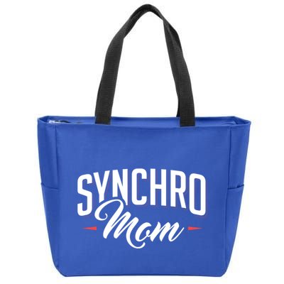 Synchro Mom Synchronized Swimming Artistic Swimmer Gift Zip Tote Bag