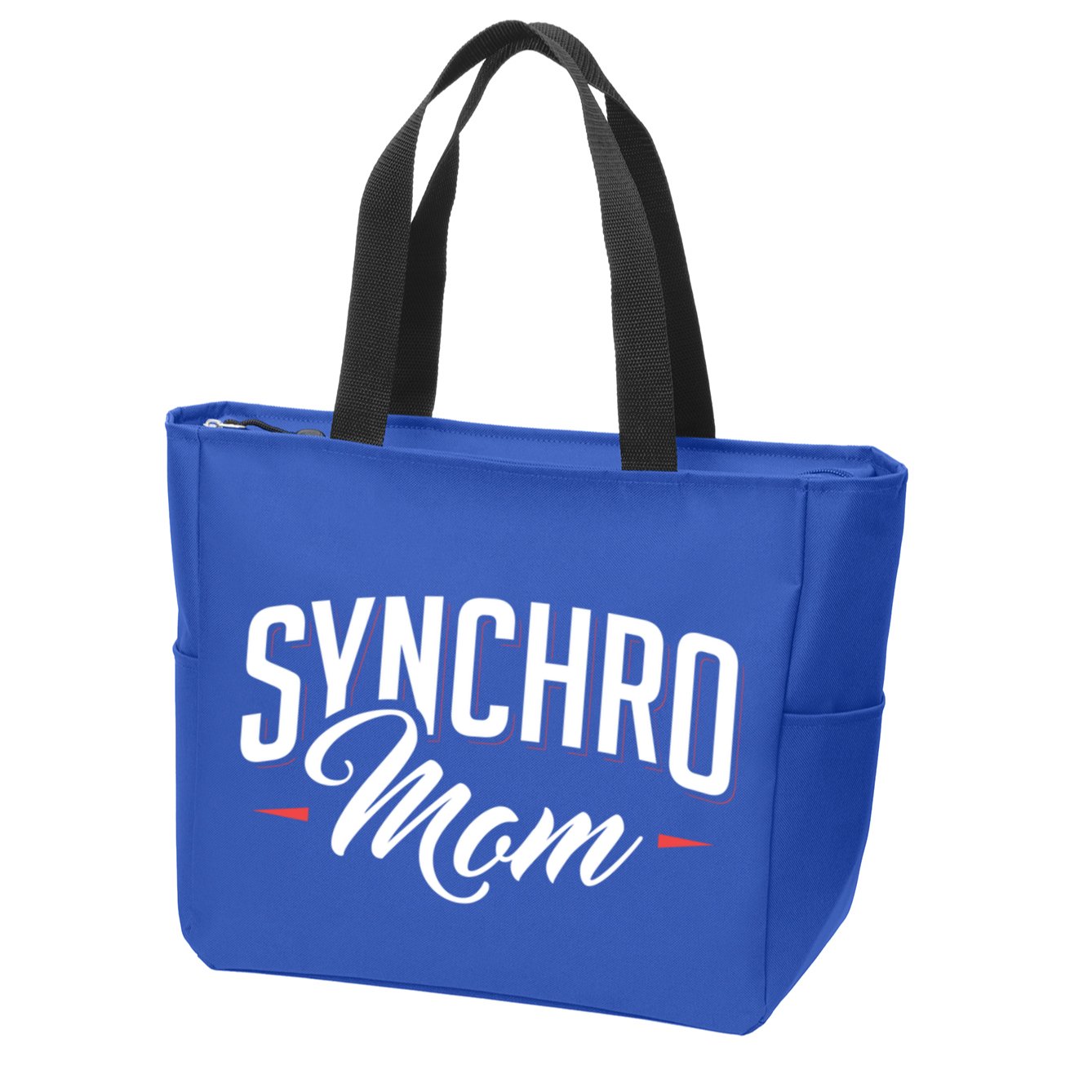Synchro Mom Synchronized Swimming Artistic Swimmer Gift Zip Tote Bag