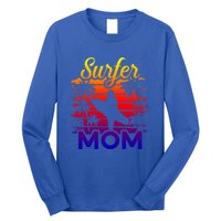 Surfer Mom Surf Beach Surfing Lovers Paddle Boarding Great Gift Long Sleeve Shirt