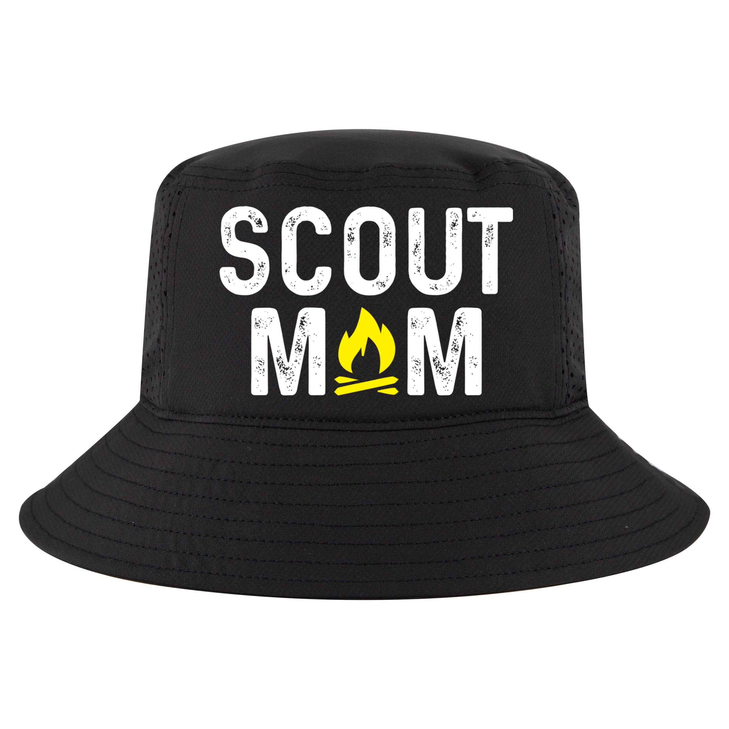 Scouting Mom Scout Mother Scouts Cool Comfort Performance Bucket Hat