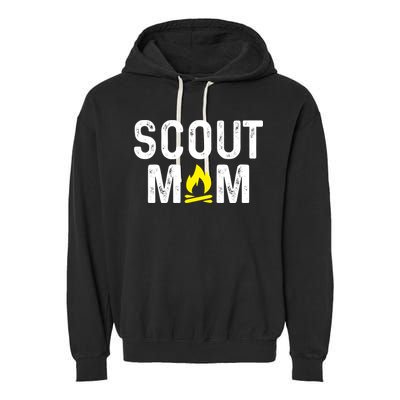 Scouting Mom Scout Mother Scouts Garment-Dyed Fleece Hoodie