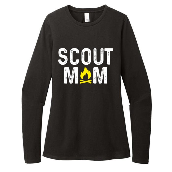 Scouting Mom Scout Mother Scouts Womens CVC Long Sleeve Shirt