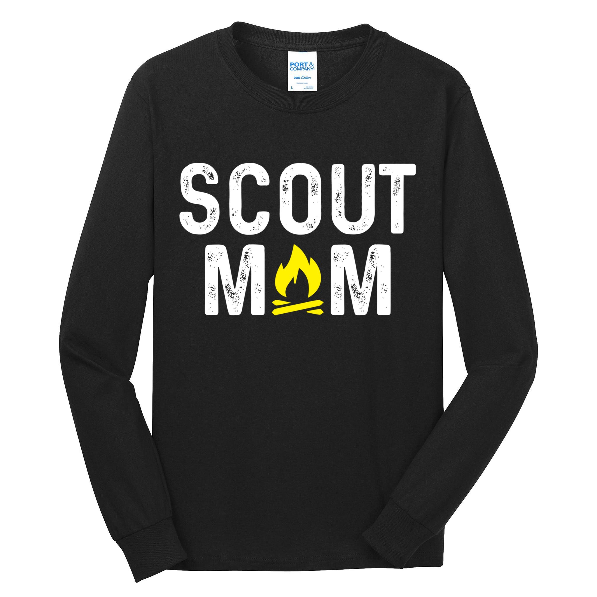 Scouting Mom Scout Mother Scouts Tall Long Sleeve T-Shirt
