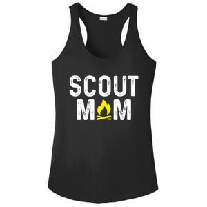 Scouting Mom Scout Mother Scouts Ladies PosiCharge Competitor Racerback Tank