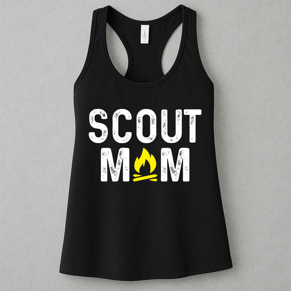 Scouting Mom Scout Mother Scouts Womens Tank Top