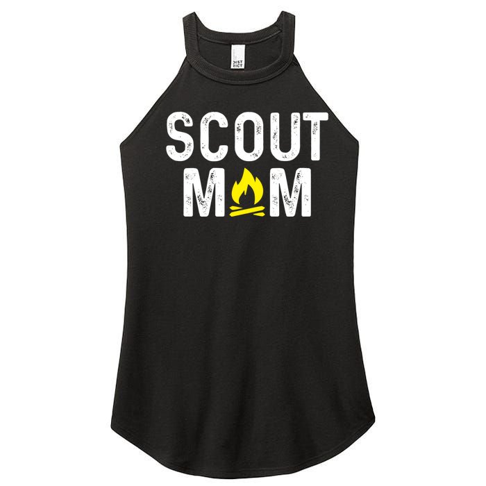 Scouting Mom Scout Mother Scouts Women's Perfect Tri Rocker Tank