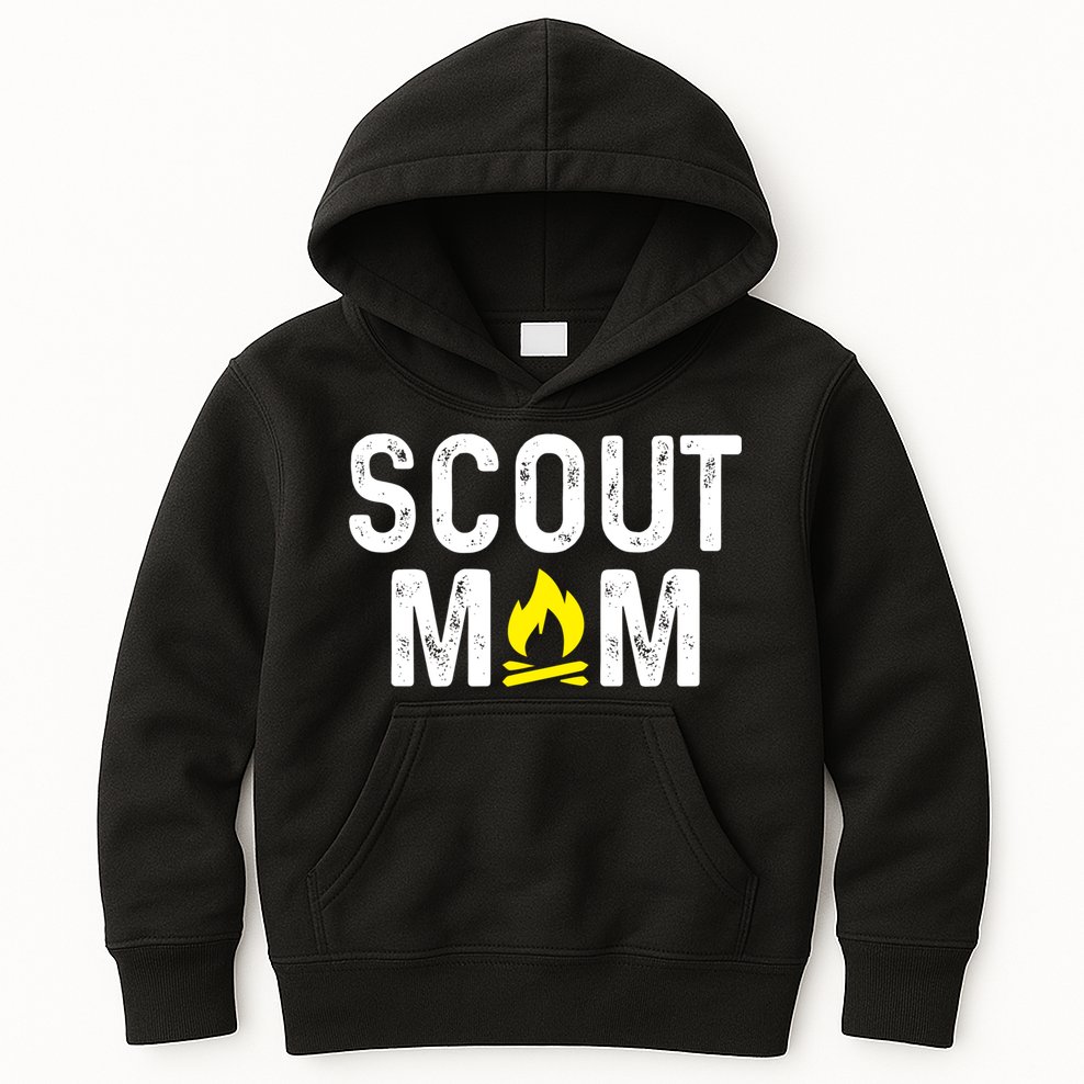 Scouting Mom Scout Mother Scouts Kids Hoodie