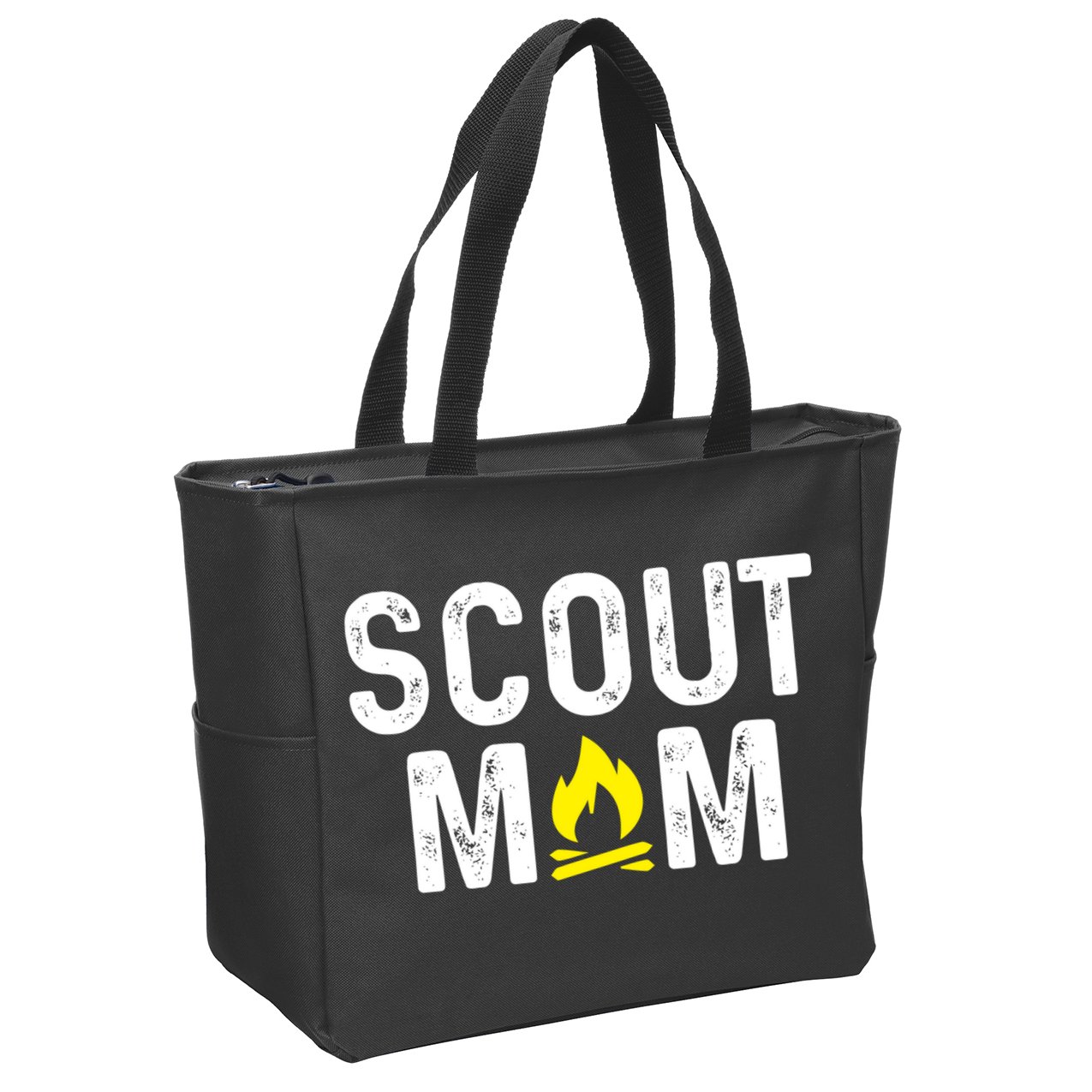 Scouting Mom Scout Mother Scouts Zip Tote Bag