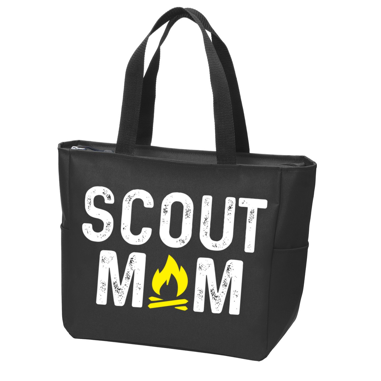 Scouting Mom Scout Mother Scouts Zip Tote Bag