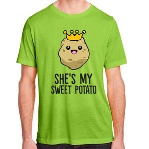 Shes My Sweet Potato I Yam Cute Couple Matching Gift Adult ChromaSoft Performance T-Shirt