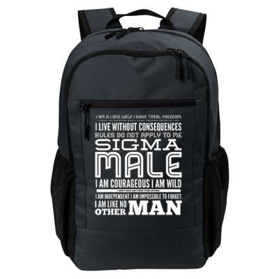 Sigma Male Daily Commute Backpack