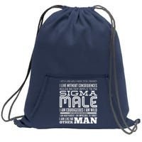 Sigma Male Sweatshirt Cinch Pack Bag