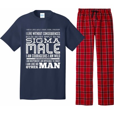 Sigma Male Pajama Set