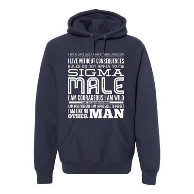 Sigma Male Premium Hoodie