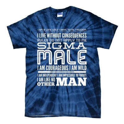 Sigma Male Tie-Dye T-Shirt