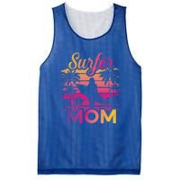 Surfer Mom Surf Beach Surfing Lovers Paddle Boarding Meaningful Gift Mesh Reversible Basketball Jersey Tank