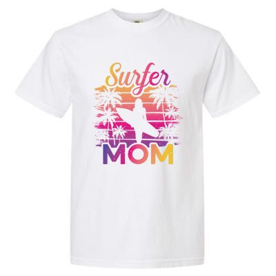 Surfer Mom Surf Beach Surfing Lovers Paddle Boarding Meaningful Gift Garment-Dyed Heavyweight T-Shirt