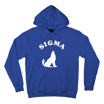 Sigma Male Simple Sigma Lone Wolf Lover Gift Hoodie