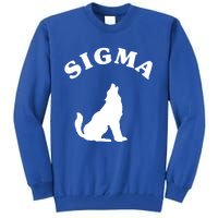 Sigma Male Simple Sigma Lone Wolf Lover Gift Tall Sweatshirt