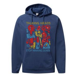 Stop Making Sense Talking Head Performance Fleece Hoodie